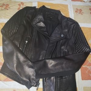 BCBG Leather Jacket